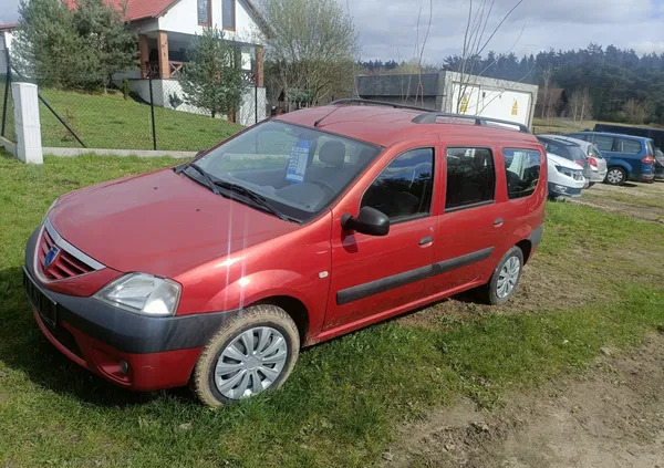 Dacia Logan cena 8500 przebieg: 330000, rok produkcji 2008 z Recz małe 7